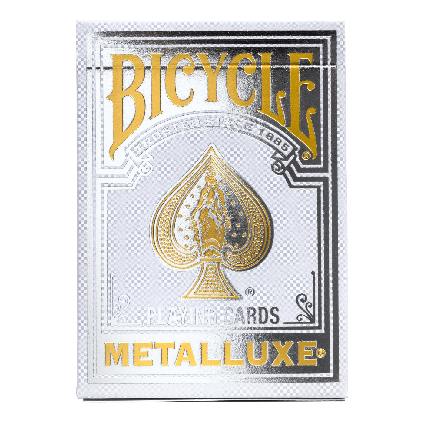 Metalluxe Silver Bicycle Playing Cards - Image 3