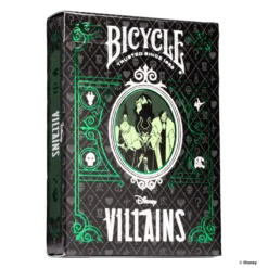 Disney Villains Inspired Green Bicycle Playing Cards