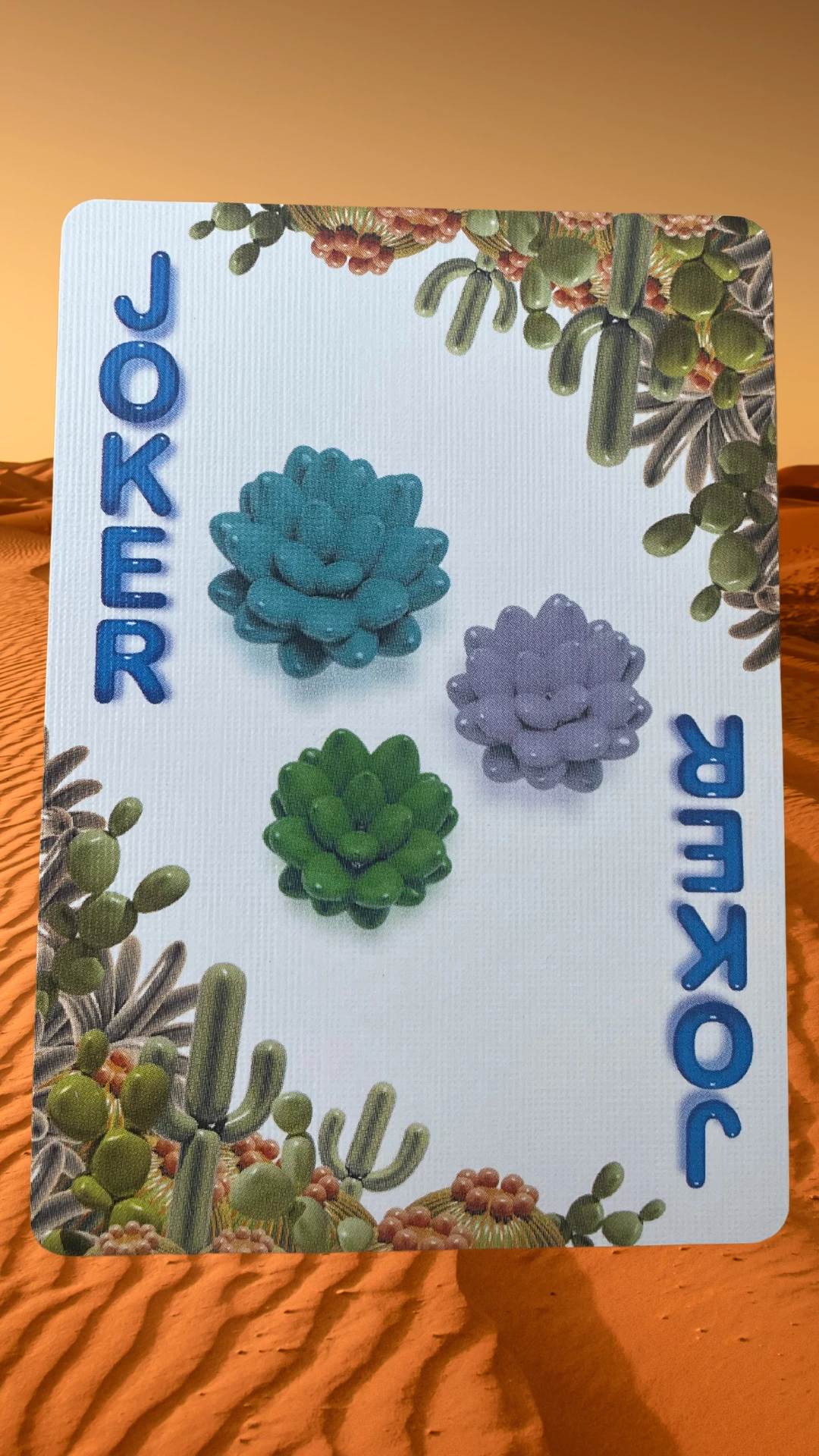 Balloon Desert Bicycle Playing Cards - Image 2