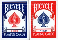 4 Index Bicycle Playing Cards