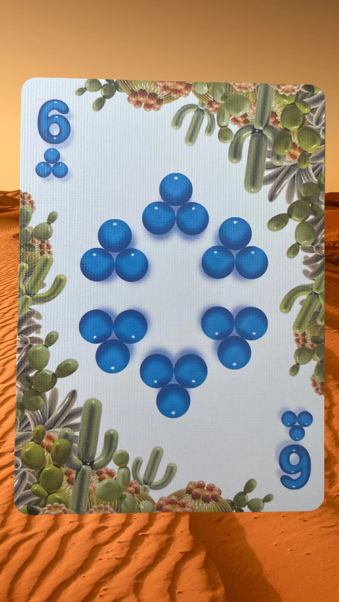 Balloon Desert Bicycle Playing Cards - Image 5