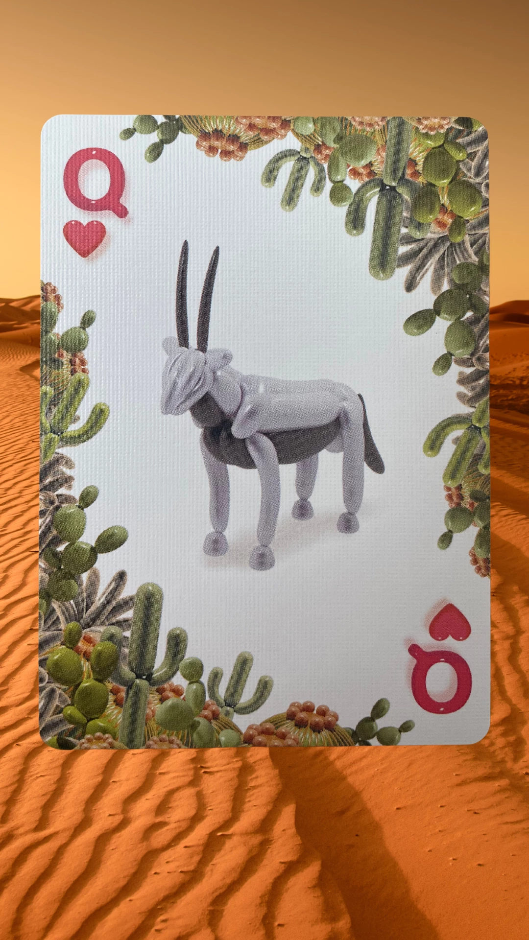 Balloon Desert Gilded Bicycle Playing Cards - Image 6