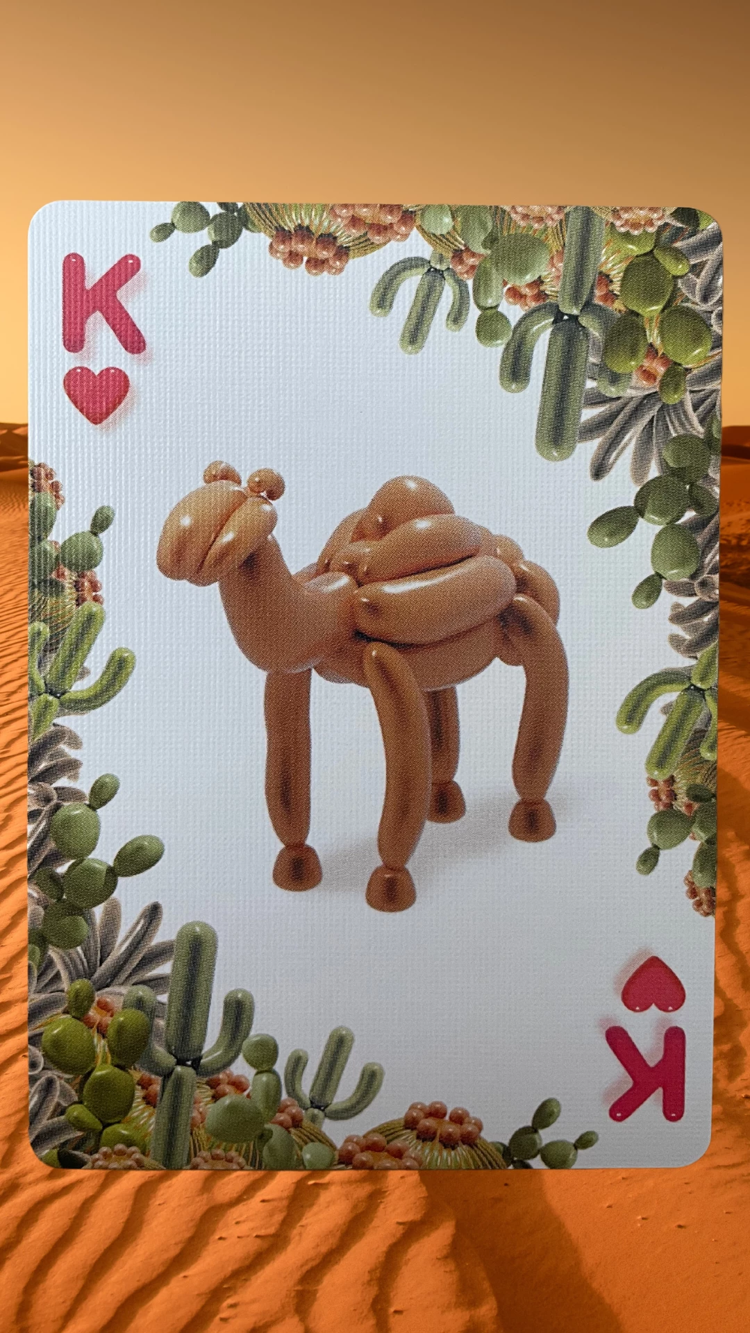 Balloon Desert Bicycle Playing Cards - Image 7