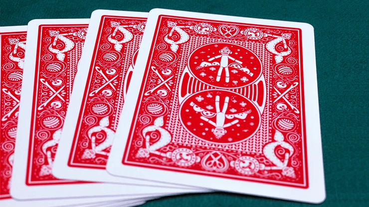 Monkey Business Red Playing Cards USPCC - Image 4