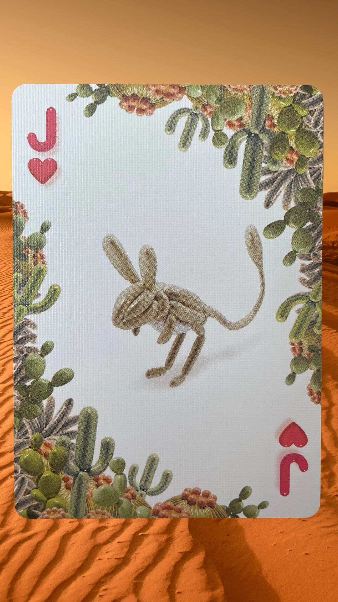 Balloon Desert Bicycle Playing Cards - Image 8