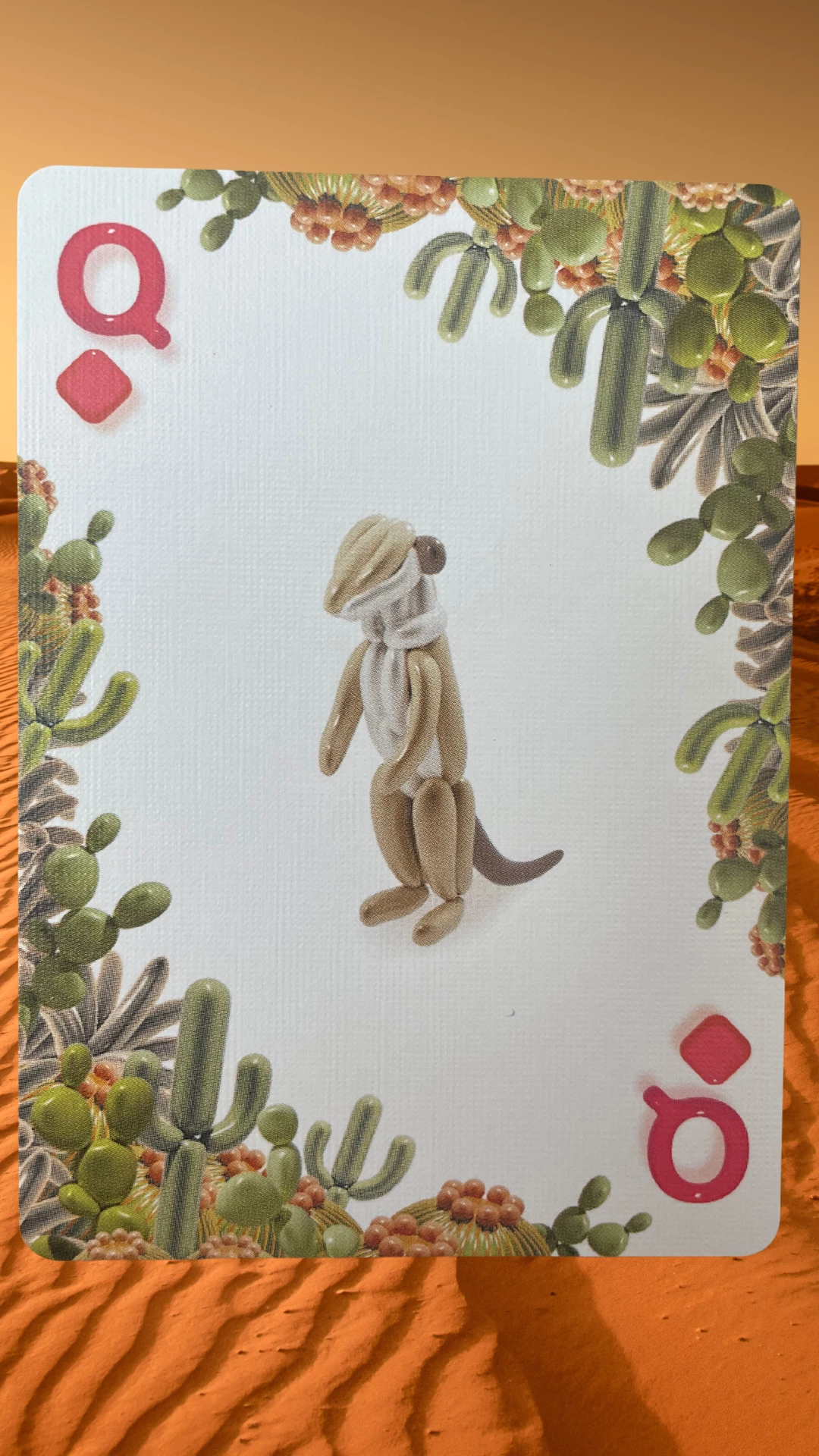 Balloon Desert Bicycle Playing Cards - Image 9