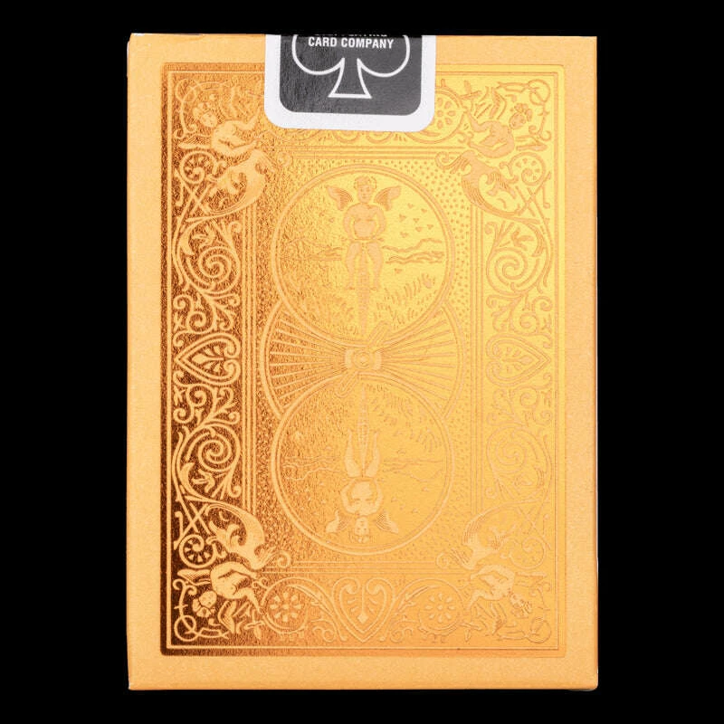 Metalluxe Orange Bicycle Playing Cards - Image 2
