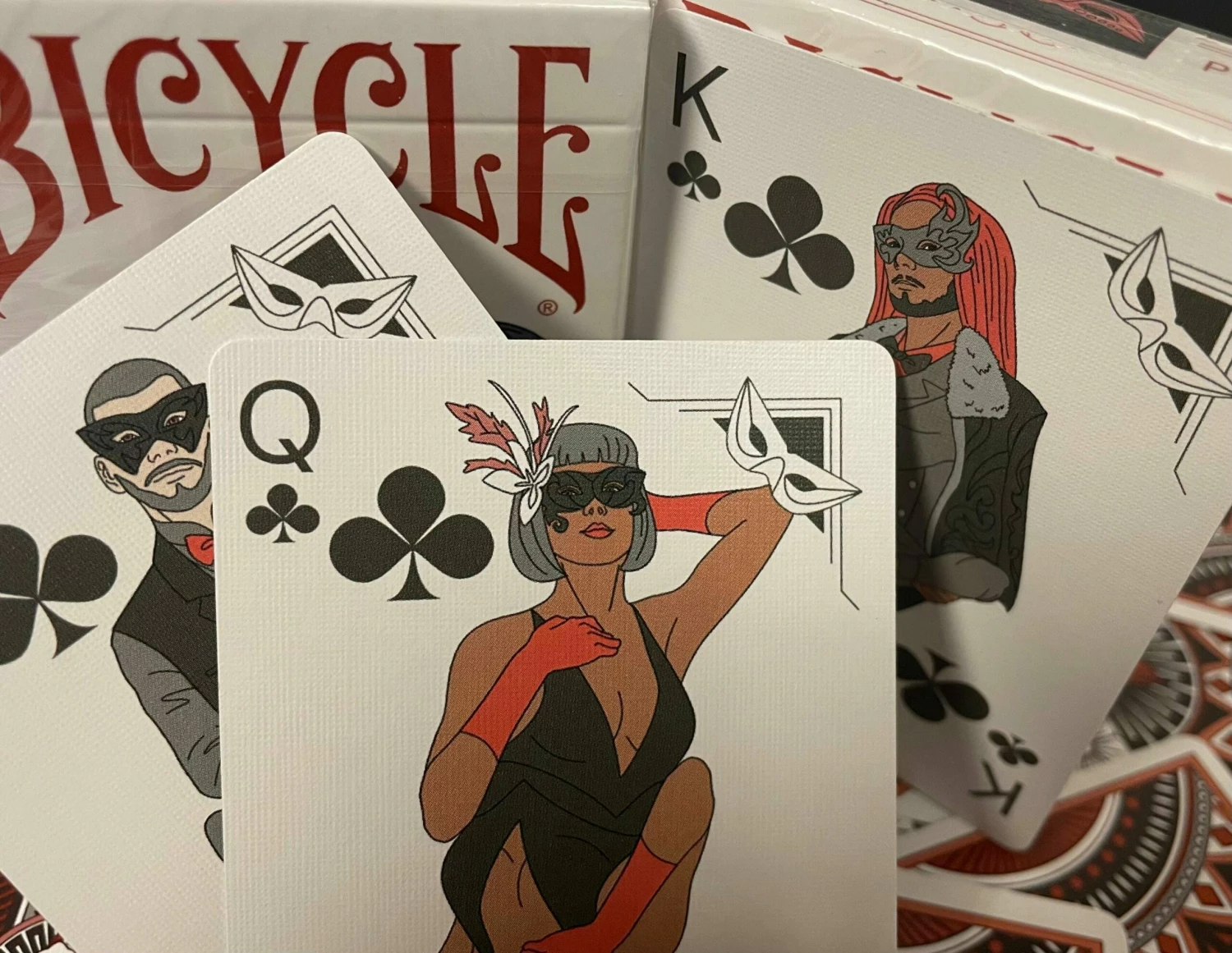 Masquerade Stripper Bicycle Playing Cards - Image 3