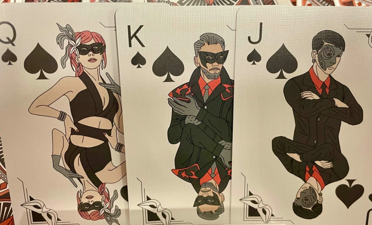 Masquerade Stripper Bicycle Playing Cards - Image 4