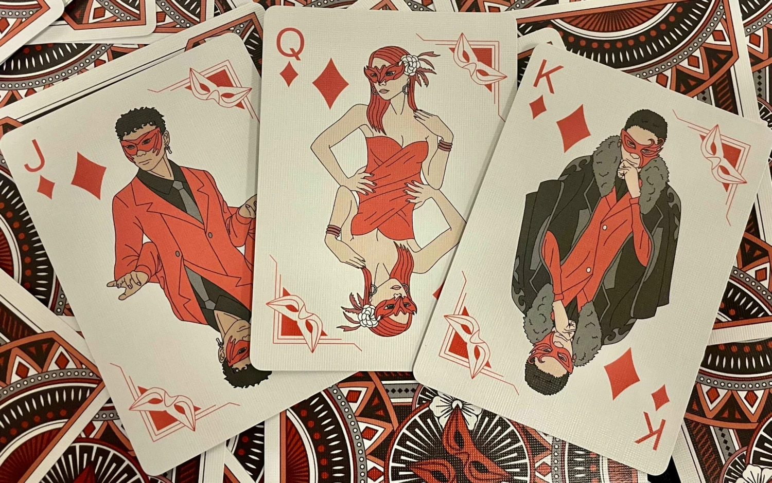 Masquerade Stripper Bicycle Playing Cards - Image 5