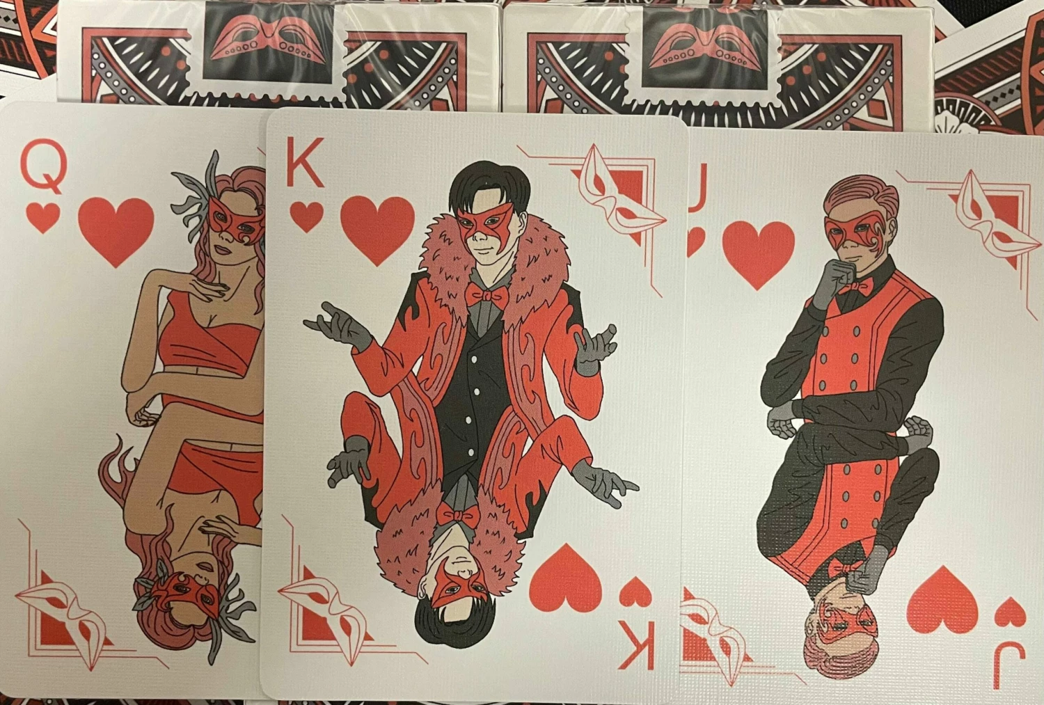 Masquerade Stripper Bicycle Playing Cards - Image 2