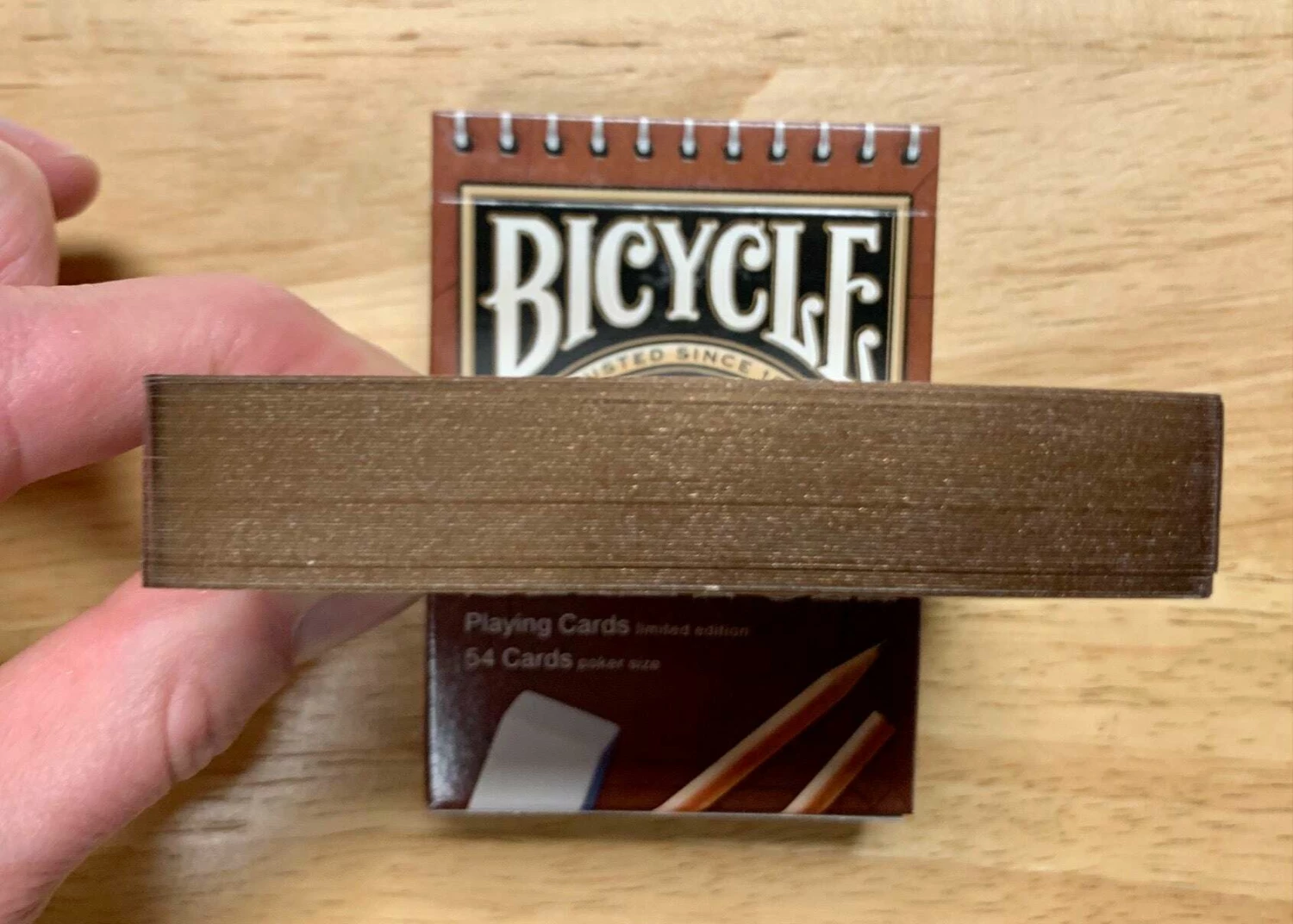 Sketch Gilded Bicycle Playing Cards - Image 2