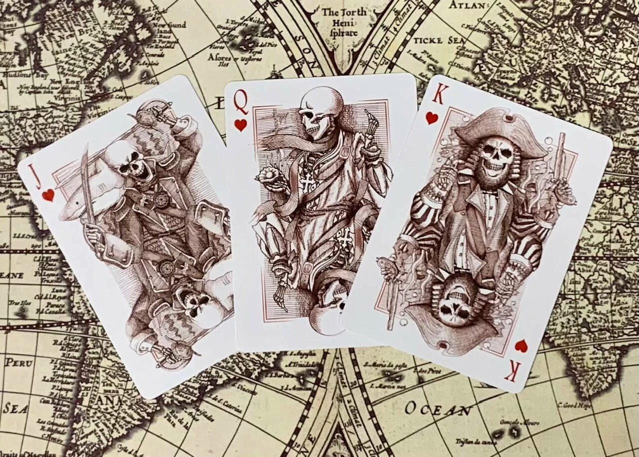 Neptune's Graveyard Gilded Bicycle Playing Cards - Image 11