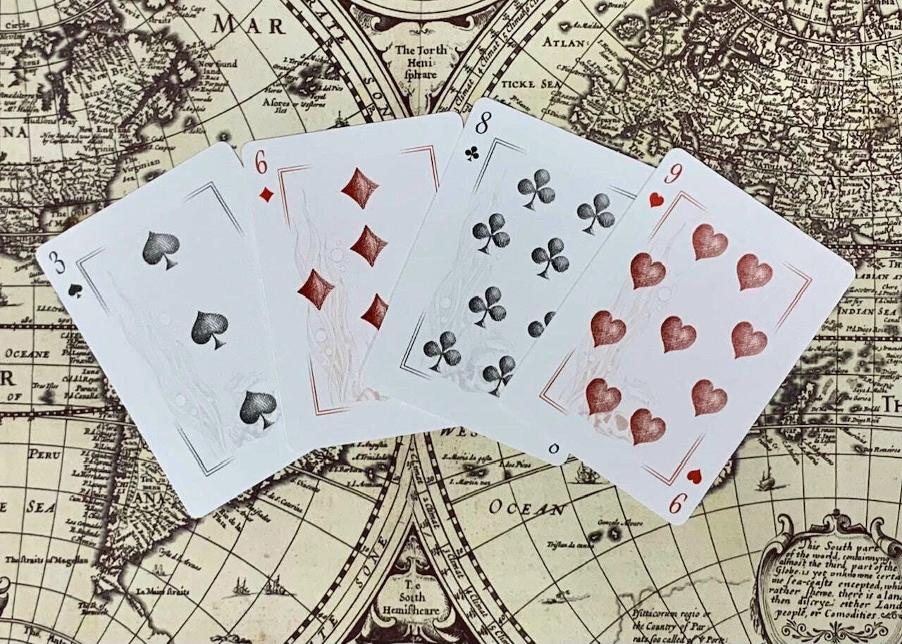 Neptune's Graveyard Gilded Bicycle Playing Cards - Image 6