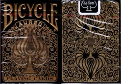 Aureo Black Bicycle Playing Cards