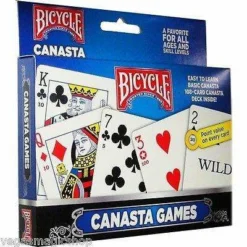 Canasta 2 Deck Set Bicycle Playing Cards