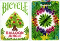 Balloon Jungle Bicycle Playing Cards