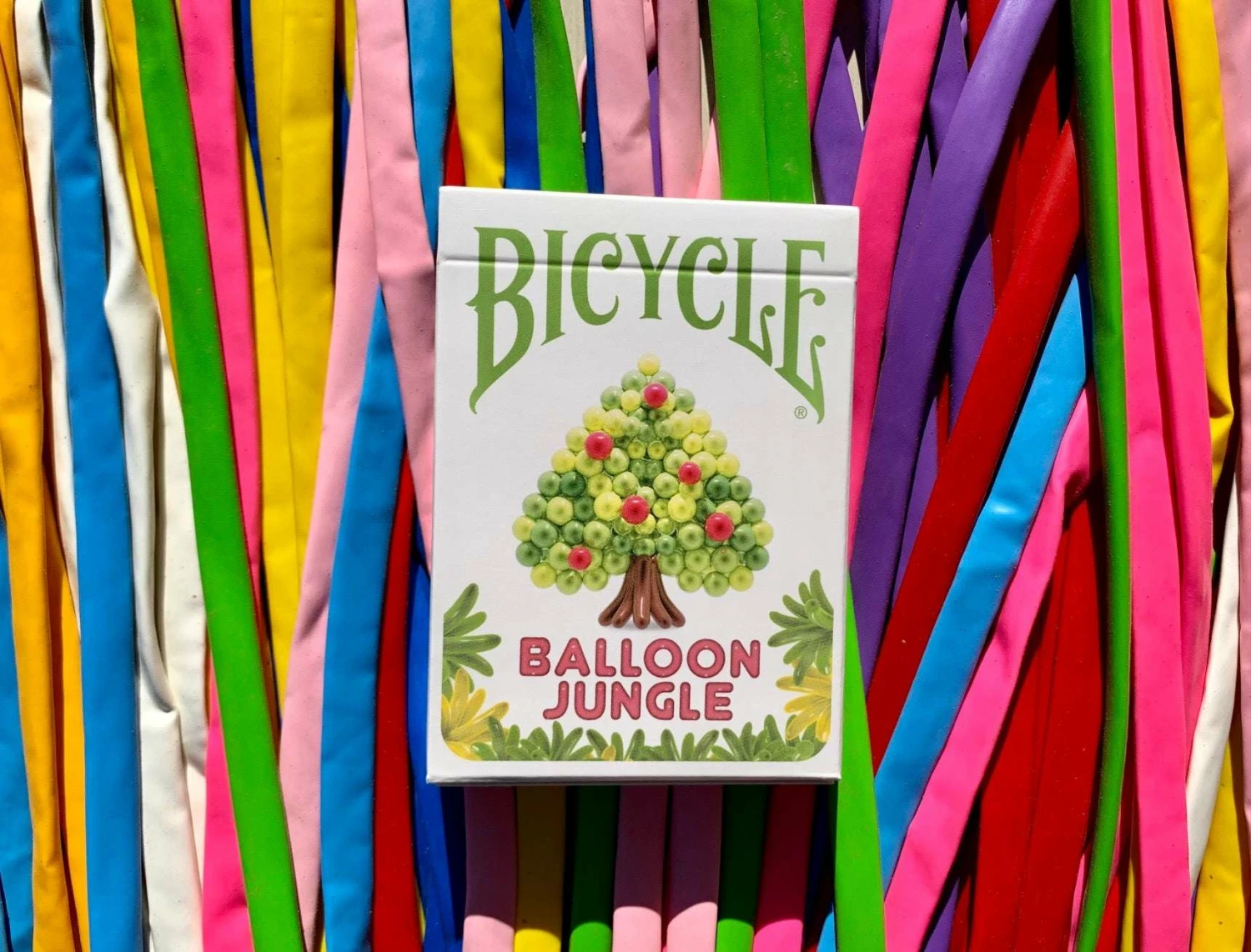 Balloon Jungle Bicycle Playing Cards - Image 2