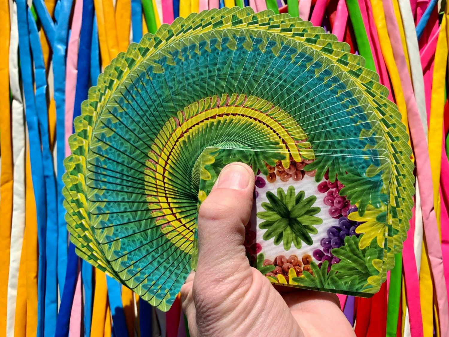 Balloon Jungle Bicycle Playing Cards - Image 3