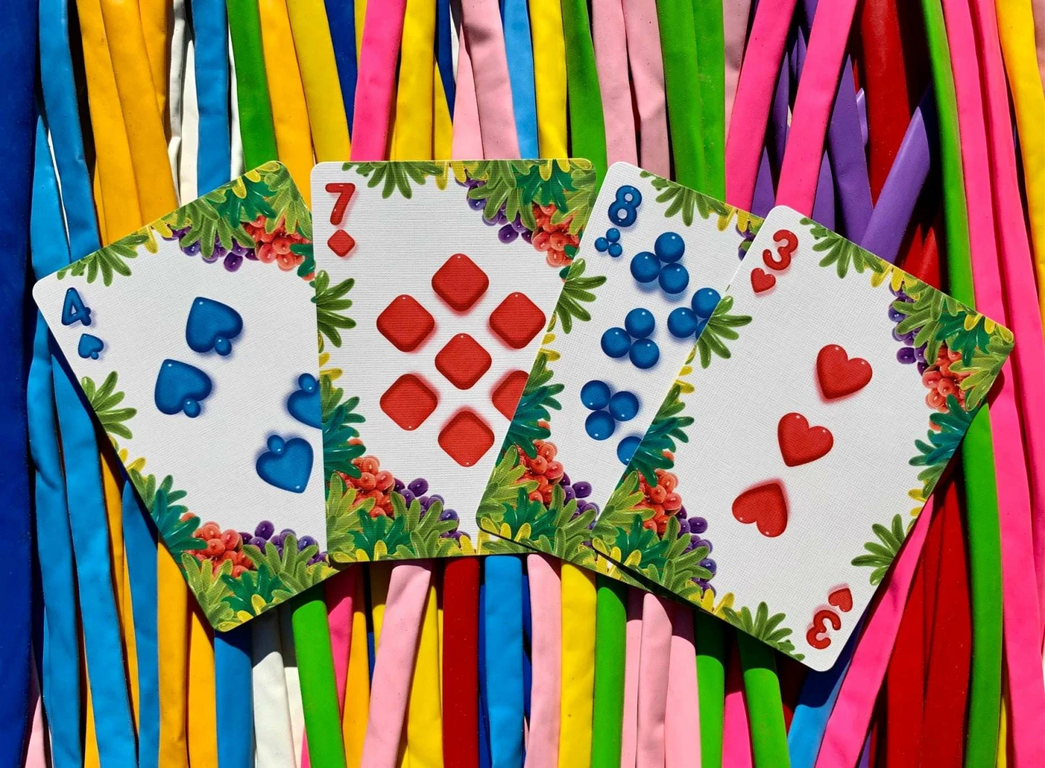 Balloon Jungle Bicycle Playing Cards - Image 5