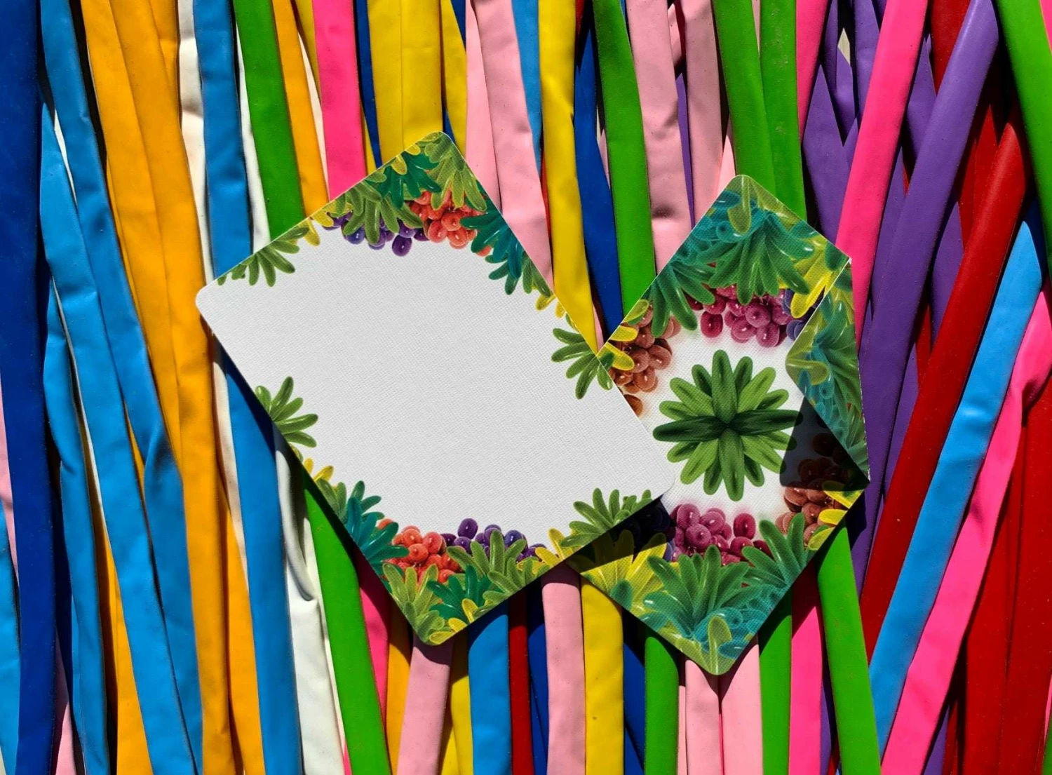 Balloon Jungle Bicycle Playing Cards - Image 9