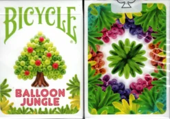 Balloon Jungle Stripper Bicycle Playing Cards