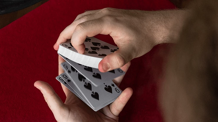 Butterfly V2 Red Svengali Playing Cards Cartamundi - Image 2