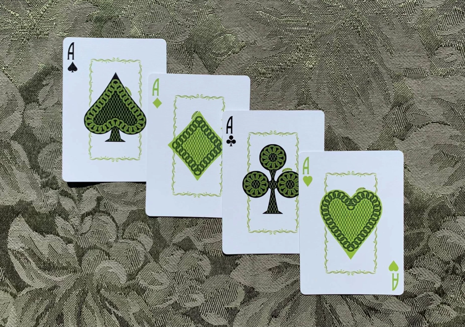 Caterpillar Bicycle Playing Cards - Image 12