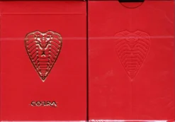COBRA Red V2 Playing Cards Cartamundi