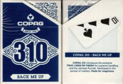 Copag 310 Back Me Up Blue Playing Cards Cartamundi
