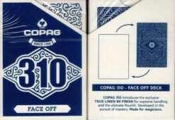 Copag 310 Face Off Blue Playing Cards Cartamundi
