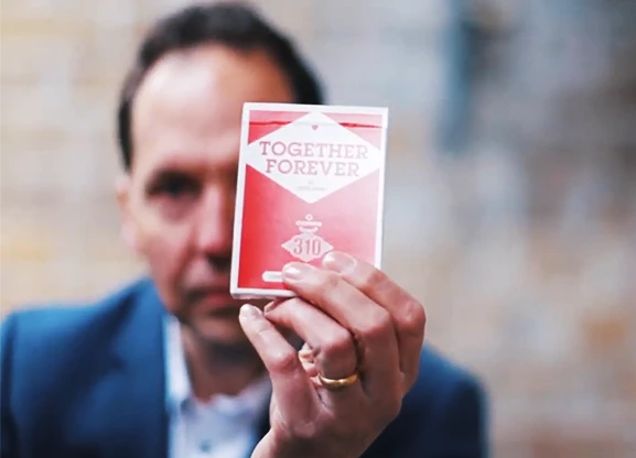 Copag 310 Red Together Forever Gaff Cards