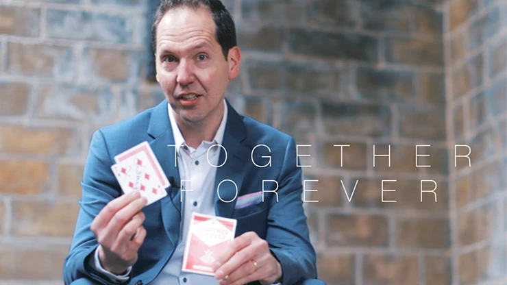 Copag 310 Red Together Forever Gaff Cards - Image 6