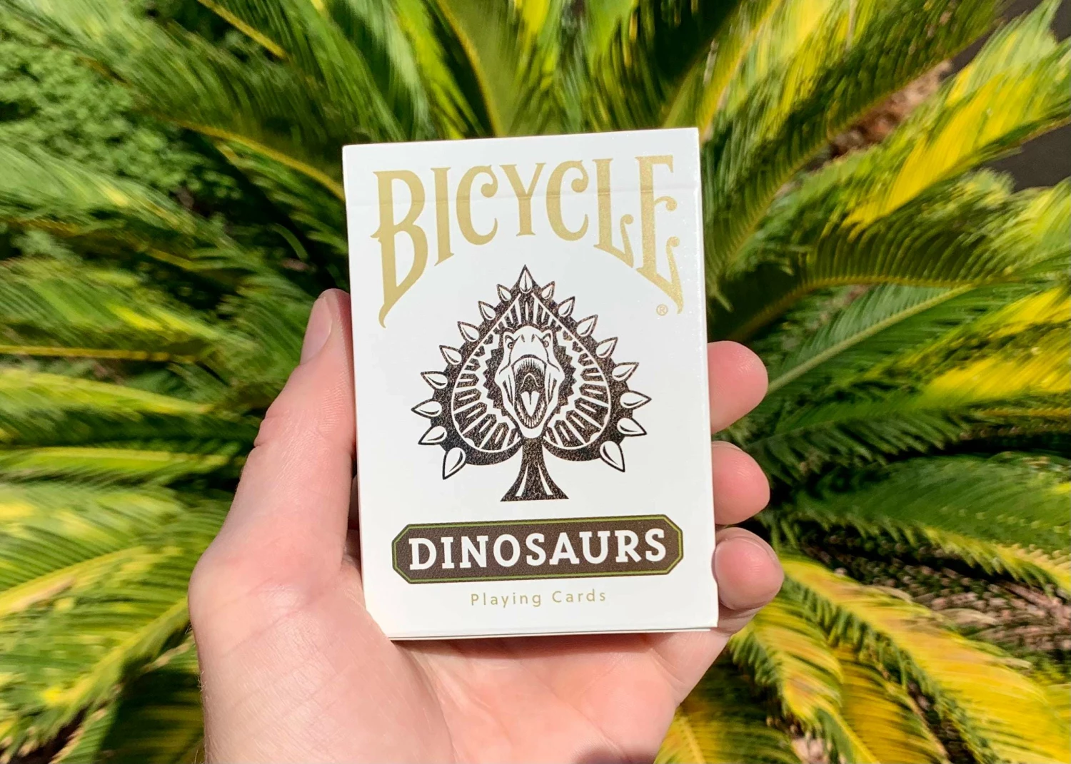 Dinosaurs Gilded Bicycle Playing Cards - Image 3