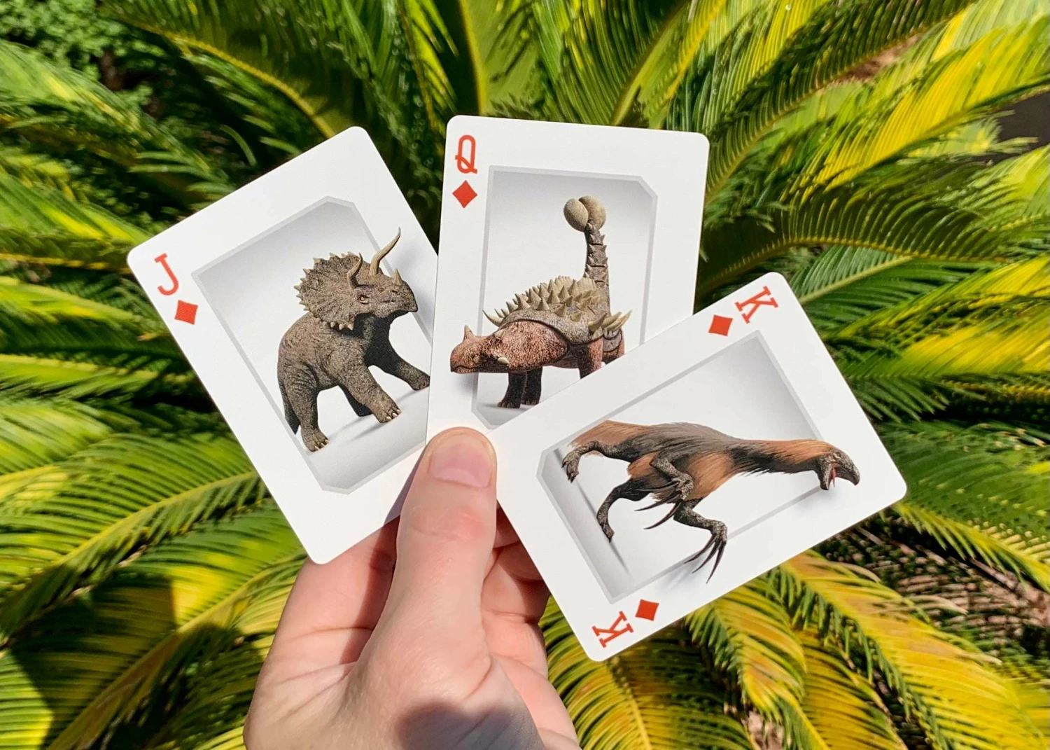 Dinosaurs Gilded Bicycle Playing Cards - Image 5