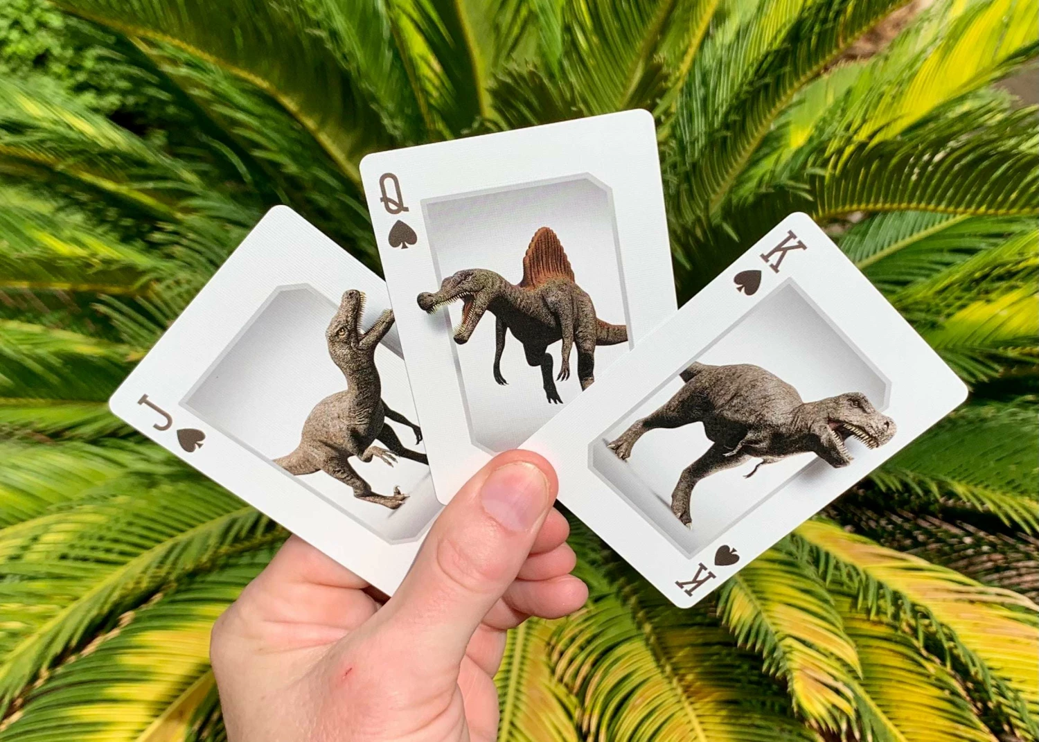 Dinosaurs Gilded Bicycle Playing Cards - Image 7