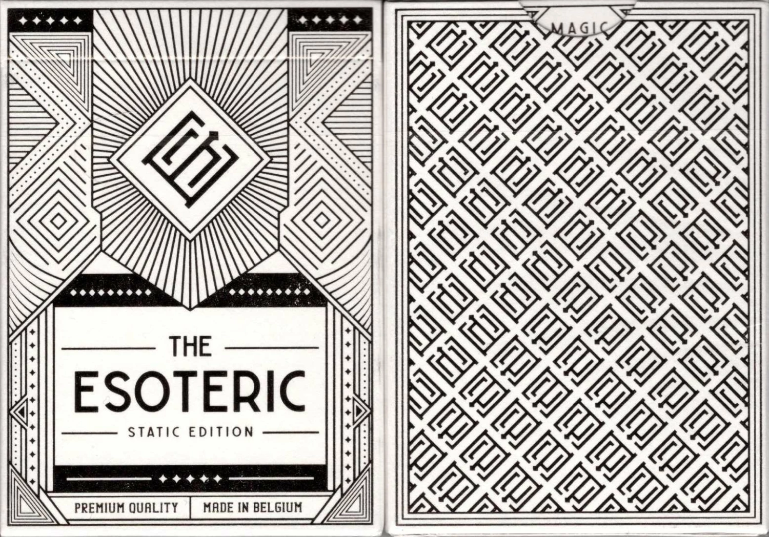 Esoteric Static Marked Playing Cards Cartamundi