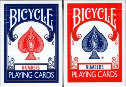 Numbers Gaff Bicycle Playing Cards