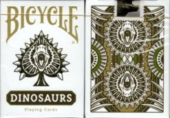 Dinosaurs Gilded Bicycle Playing Cards