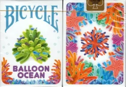 Balloon Ocean Gilded Bicycle Playing Cards