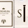 Regalia White Gold Luxury Playing Cards Cartamundi