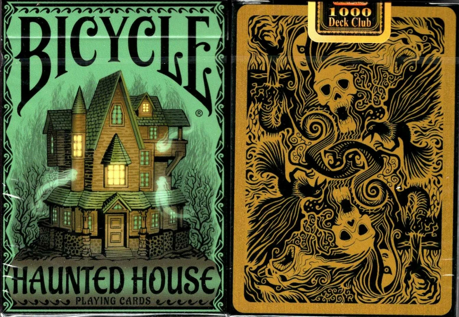 Haunted House Bicycle Playing Cards - Limited Edition