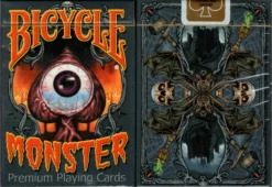 Monster V2 Gilded Bicycle Playing Cards