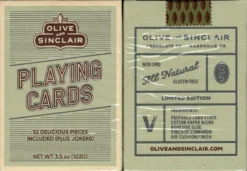 Olive And Sinclair Playing Cards Cartamundi