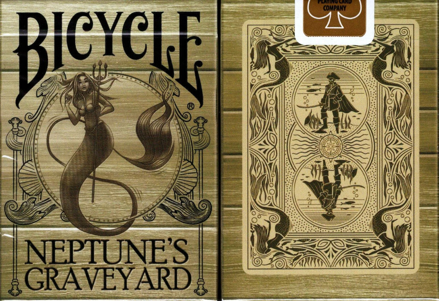 Neptune's Graveyard Gilded Bicycle Playing Cards - Image 12