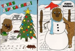 Alpaca Christmas Playing Cards MPC