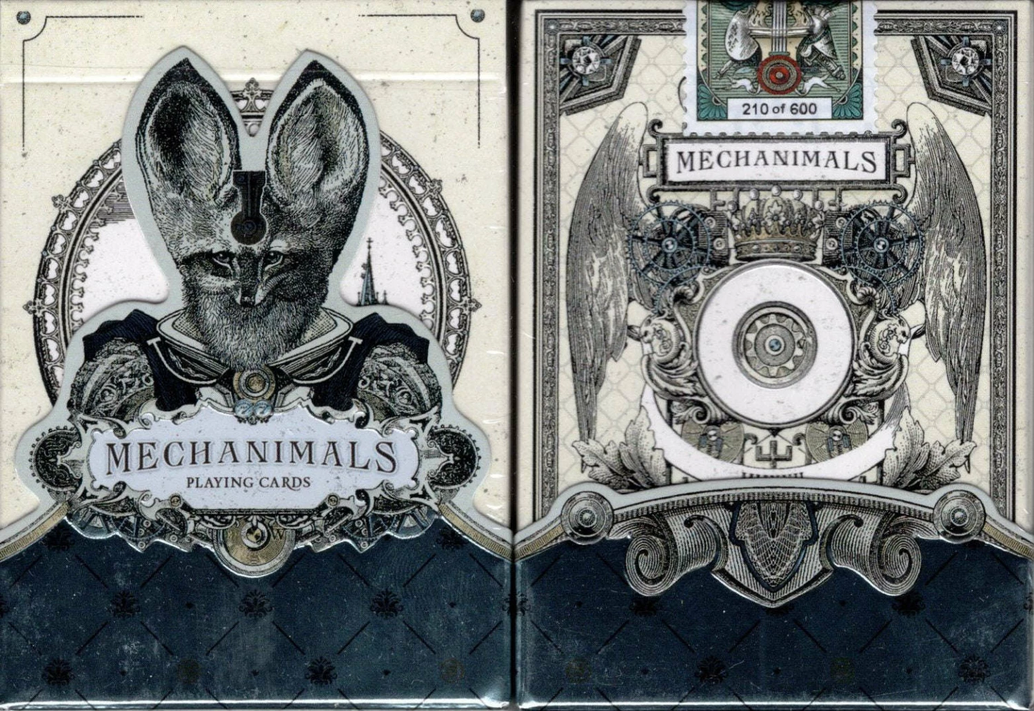 Mechanimals Gilded Playing Cards LPCC