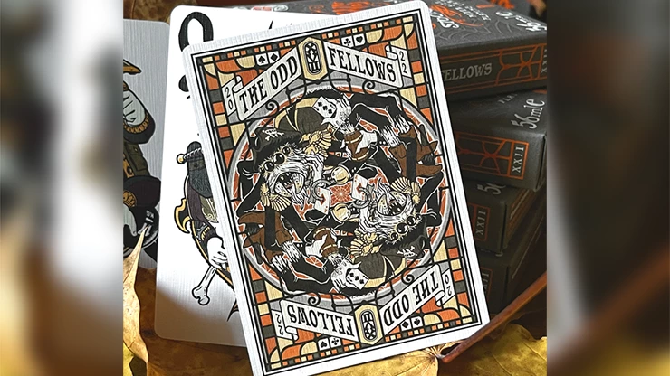 Odd Fellows Cpt Spindel Playing Cards Cartamundi - Image 2