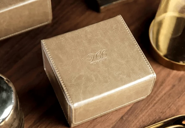 Playing Card Collection 6 Deck Box Gold