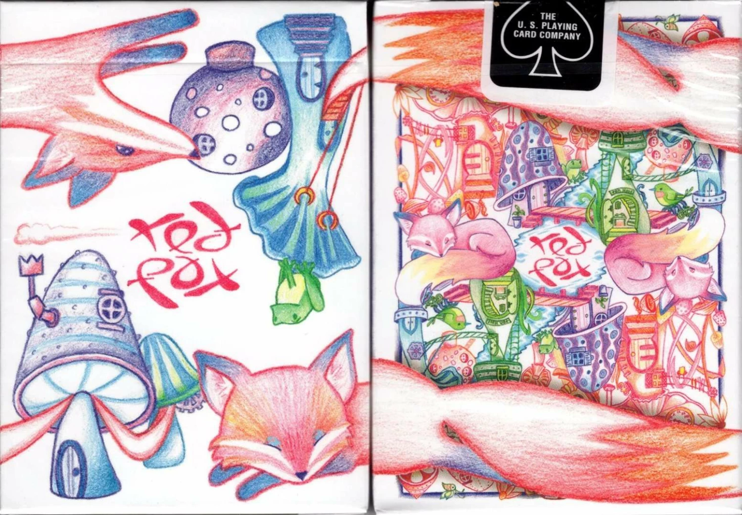 Red Fox V1.0 Marked Playing Cards USPCC